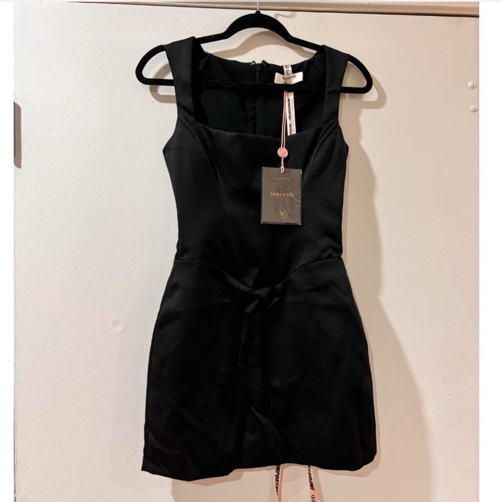House of CB Black Mini Dress -nwot - Picture 4 of 4